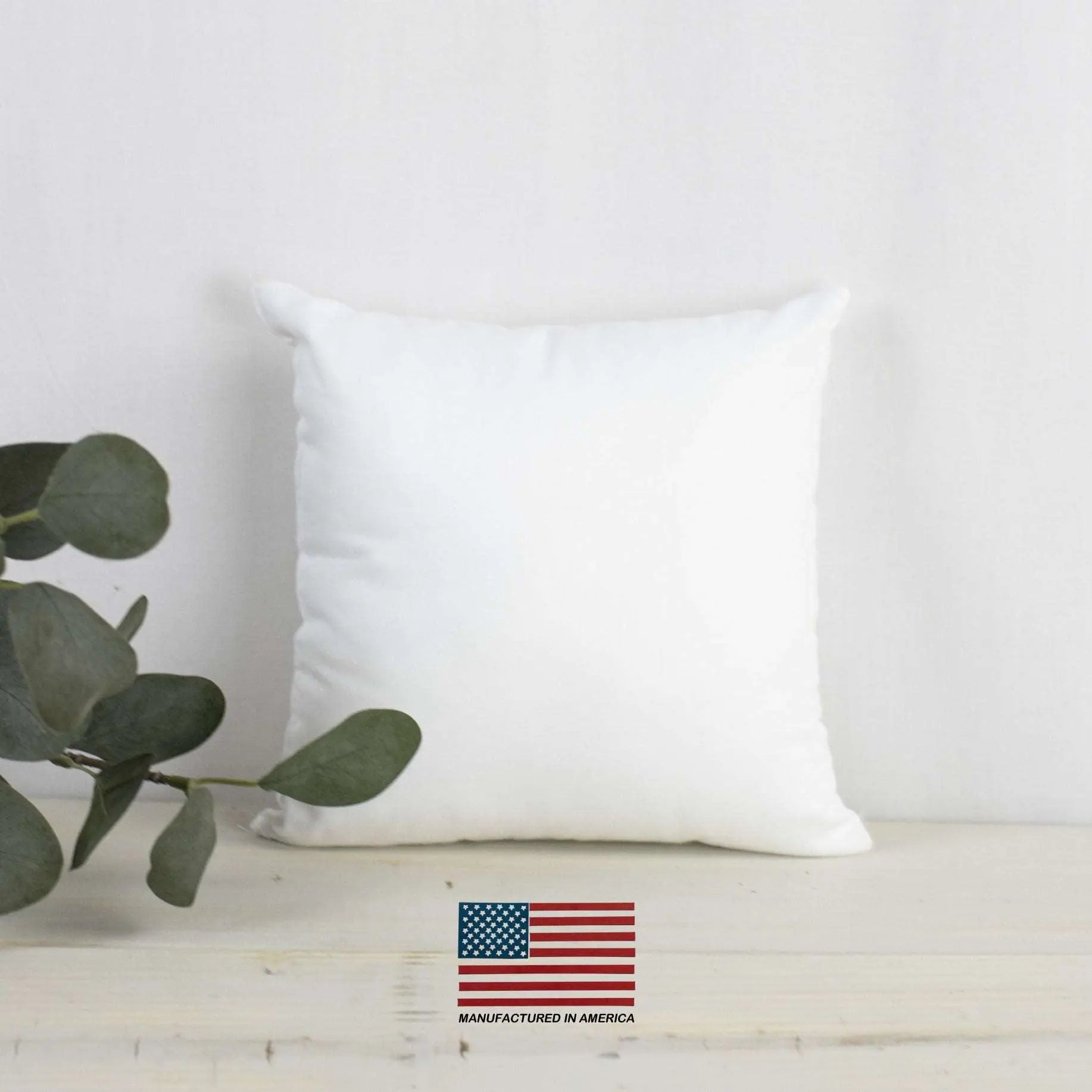 25x25 Polyester Pillow Insert Indoor Outdoor Hypoallergenic Cushion