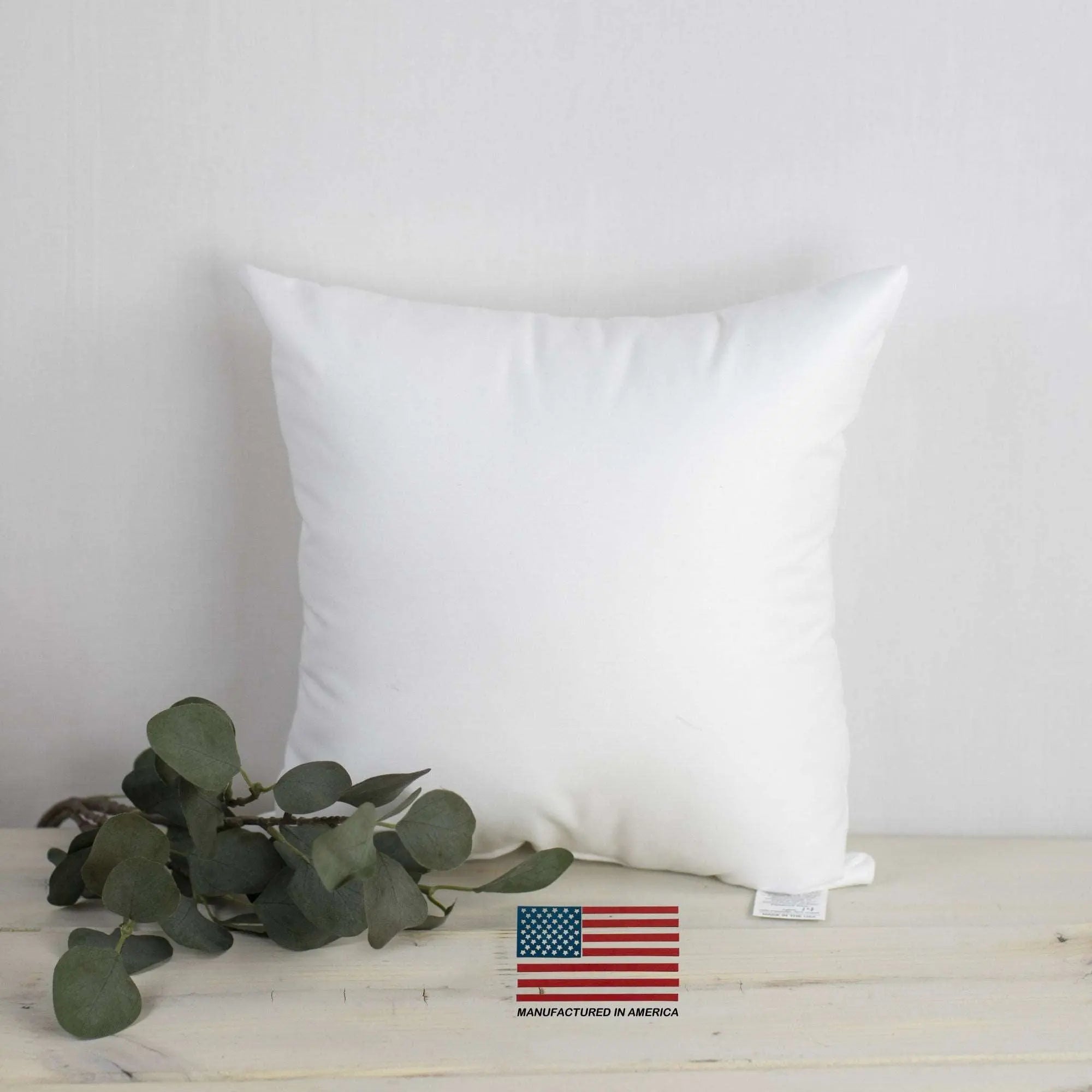 25x25 Polyester Pillow Insert Indoor Outdoor Hypoallergenic Cushion