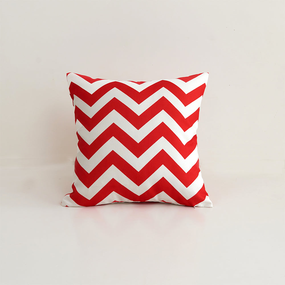 Striped Waterproof Outdoor Throw Pillow with Insert Two Size Options
