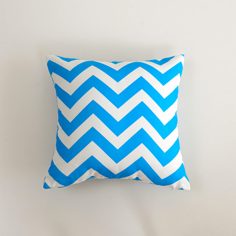 Striped Waterproof Outdoor Throw Pillow with Insert Two Size Options