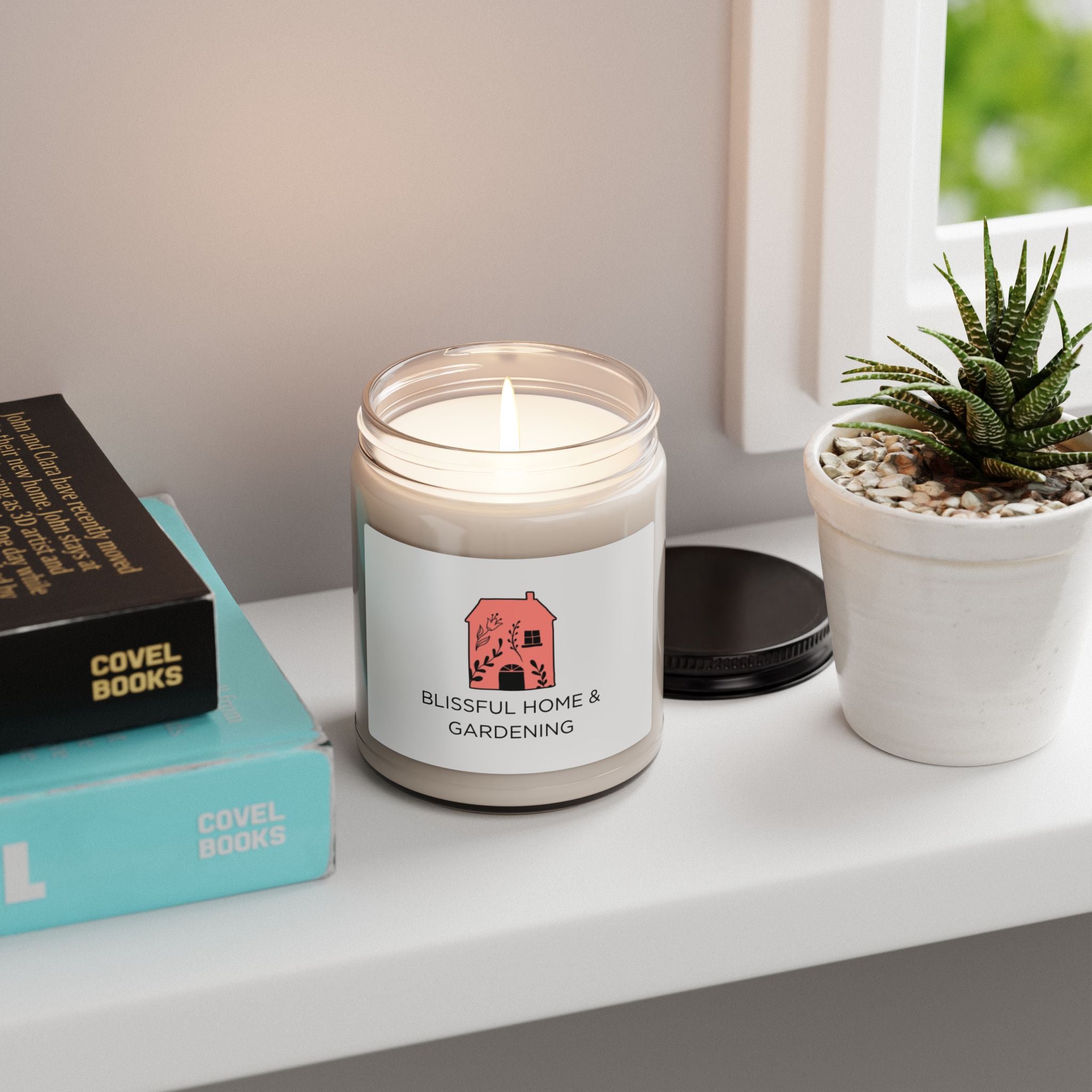 Blissful Home & Gardening Scented Soy Candle — 9oz