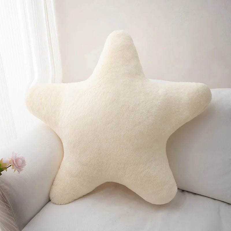 Star Shaped Plush Pillow Soft Cute Decorative Cushion for Kids