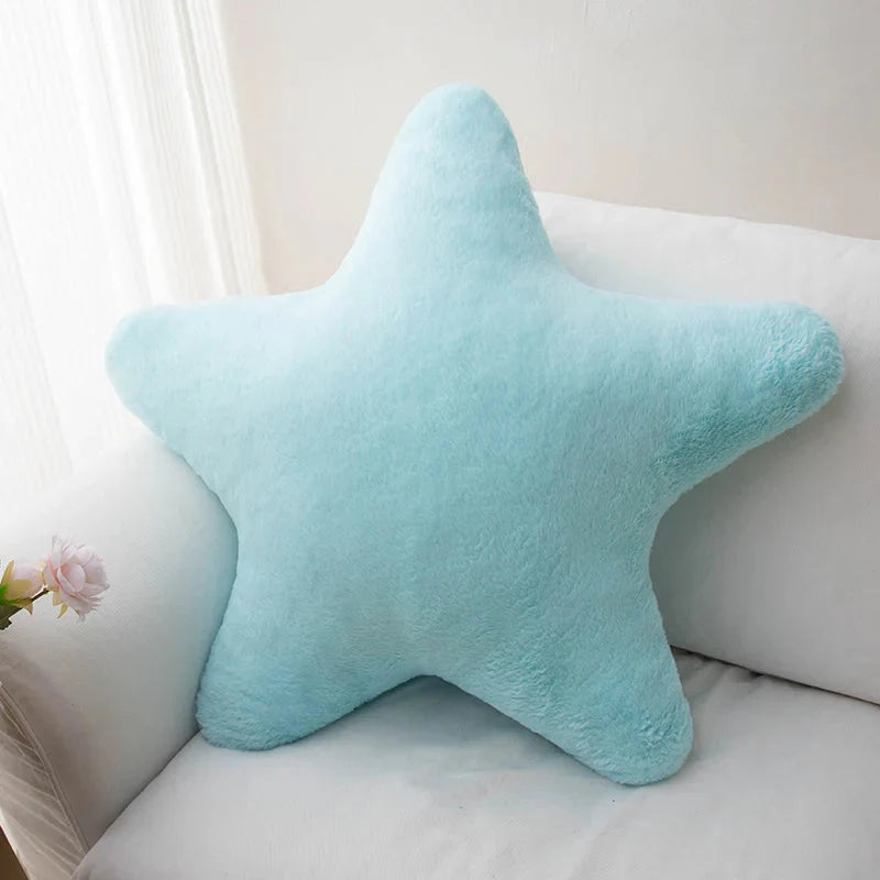Star Shaped Plush Pillow Soft Cute Decorative Cushion for Kids