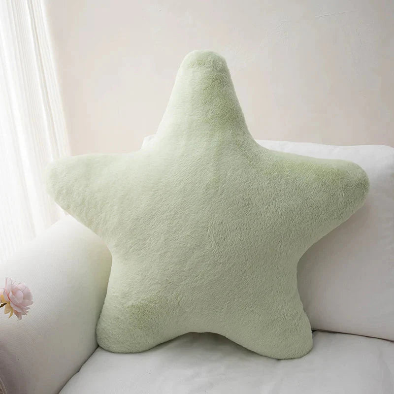 Star Shaped Plush Pillow Soft Cute Decorative Cushion for Kids