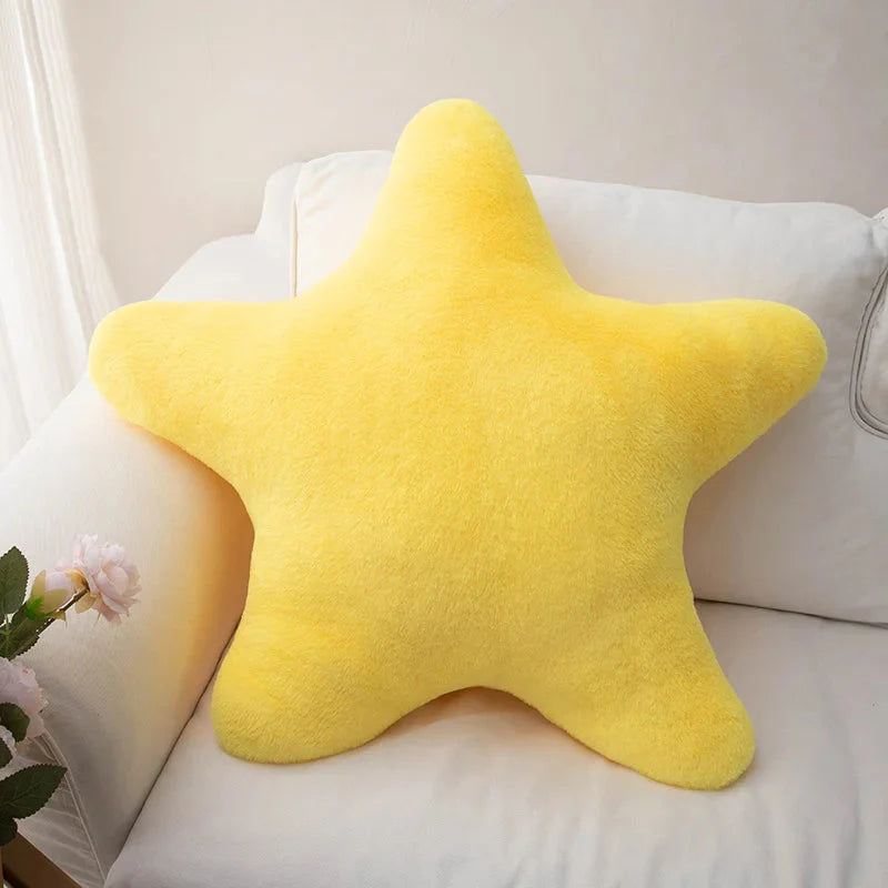 Star Shaped Plush Pillow Soft Cute Decorative Cushion for Kids