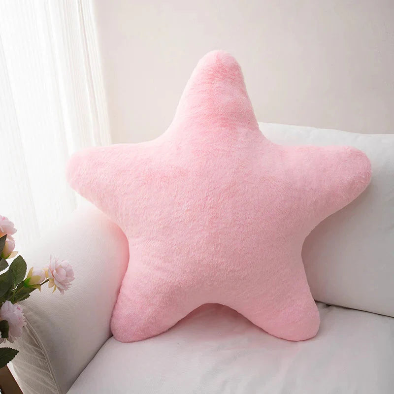 Star Shaped Plush Pillow Soft Cute Decorative Cushion for Kids