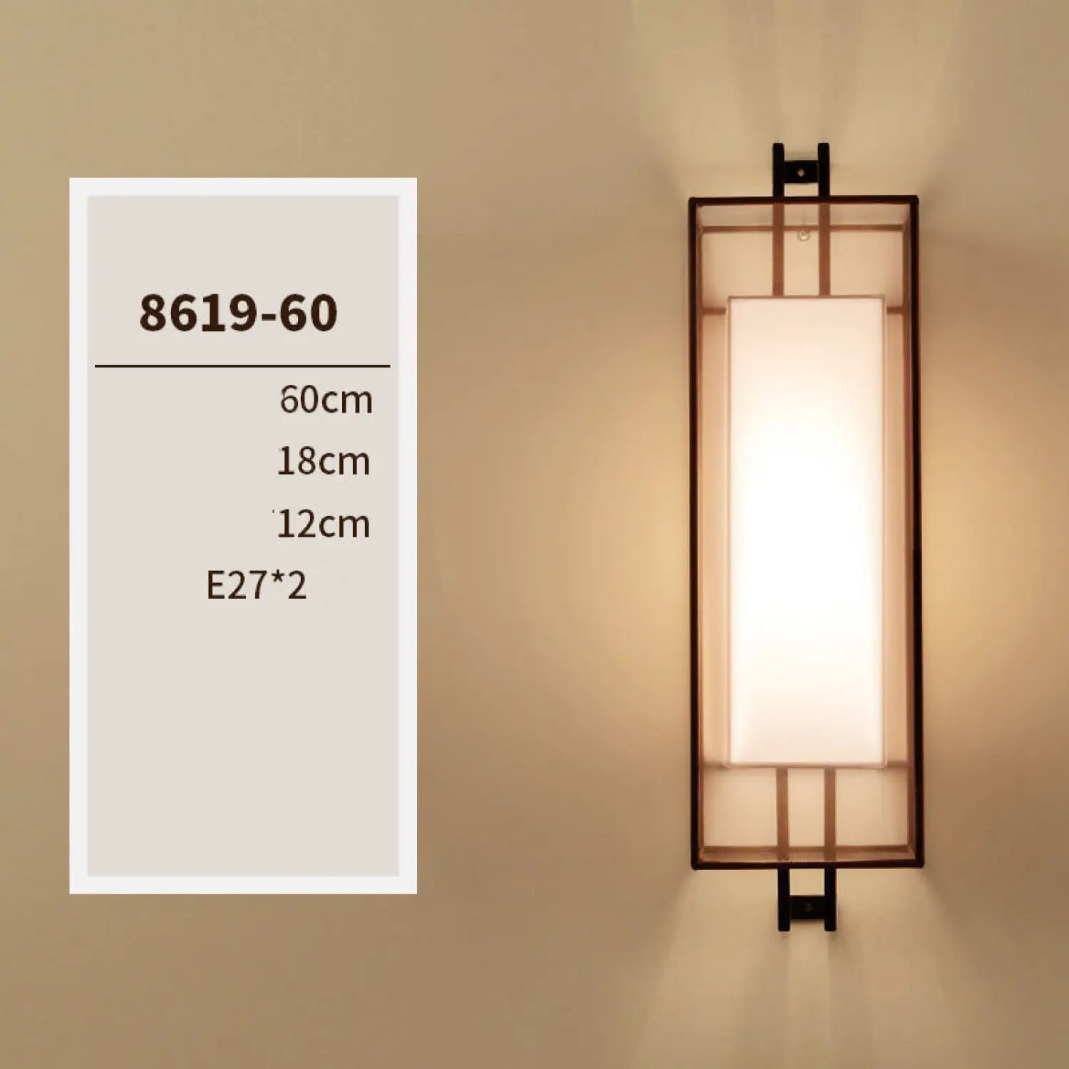 Outdoor Wall Light Mount with Retro Style for Garden and Balcony
